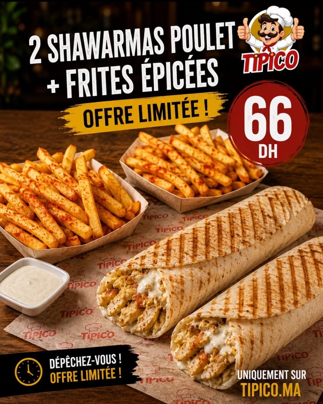 Double shawarma